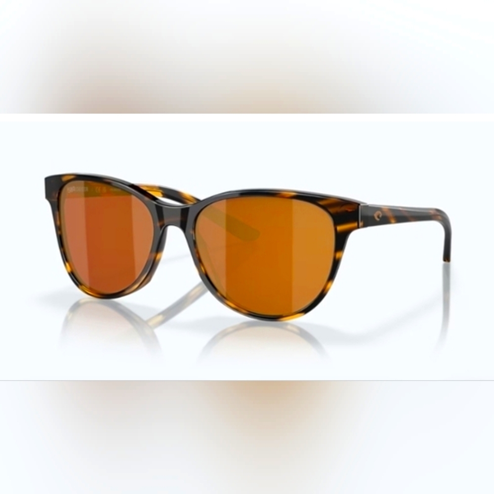 Authentic Costa Del Mar Catherine Tortoise Shn Sunglasses w/ Dark Lenses No Box.